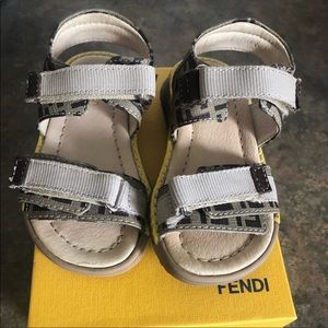 Authentic fendi sandals